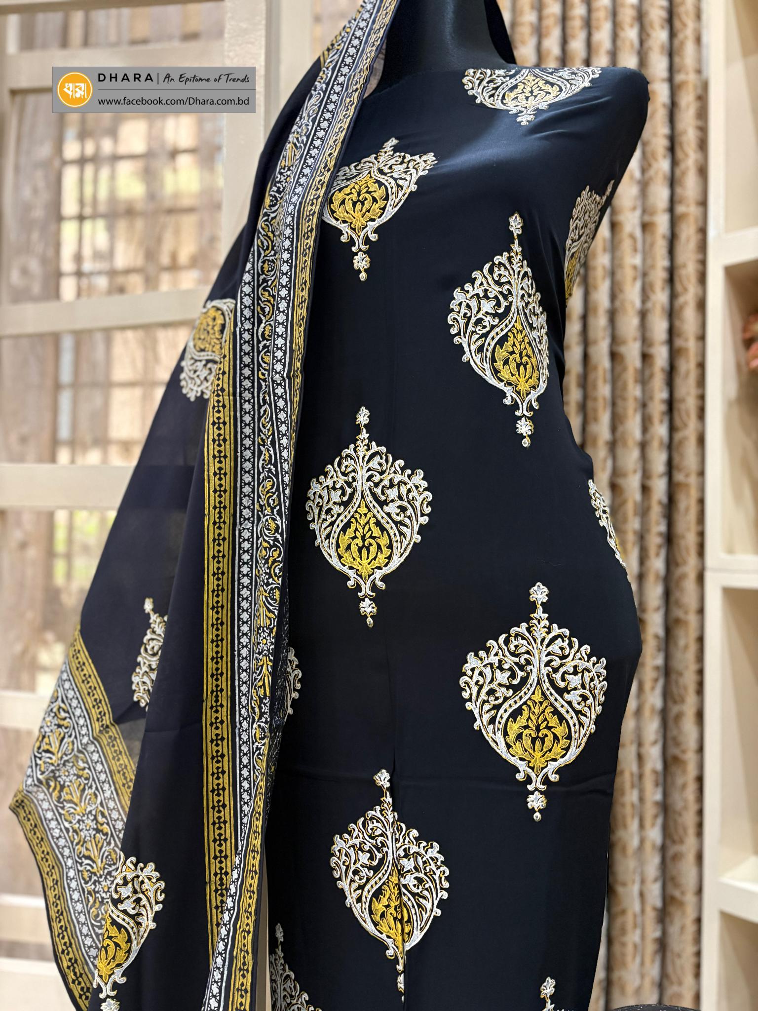 (Unstitched) Three Pieces 43